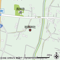 岩原神社周辺の地図