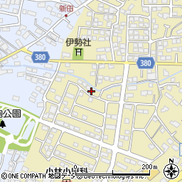 長野県長野市稲里町中氷鉋2080周辺の地図