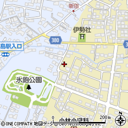 長野県長野市稲里町中氷鉋2094-4周辺の地図