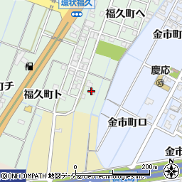 石川県金沢市福久町ト43周辺の地図