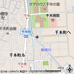 石川県金沢市千木町ヘ7周辺の地図