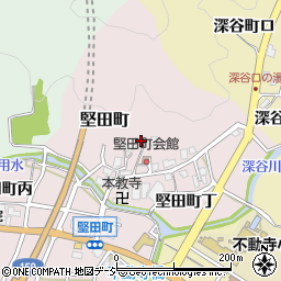 誉田別神社周辺の地図