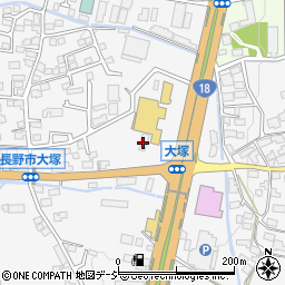 株式会社レンタルのニッケン　長野営業所周辺の地図