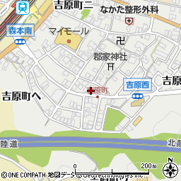 石川県金沢市吉原町ヨ周辺の地図