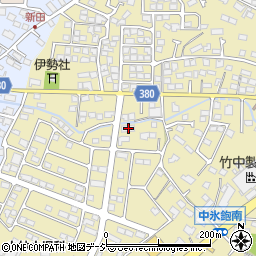 長野県長野市稲里町中氷鉋2023周辺の地図