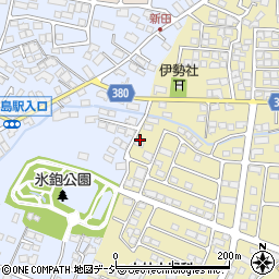 長野県長野市稲里町中氷鉋2094周辺の地図