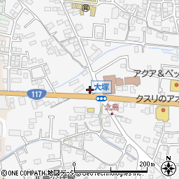 長野県長野市青木島町大塚865周辺の地図