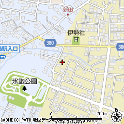 長野県長野市稲里町中氷鉋2094-3周辺の地図