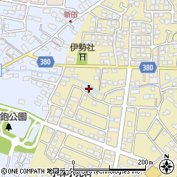 長野県長野市稲里町中氷鉋2082周辺の地図