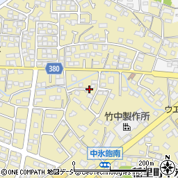 長野県長野市稲里町中氷鉋666-10周辺の地図