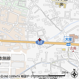 長野県長野市青木島町大塚1323周辺の地図