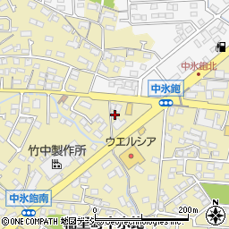 長野県長野市稲里町中氷鉋961-1周辺の地図