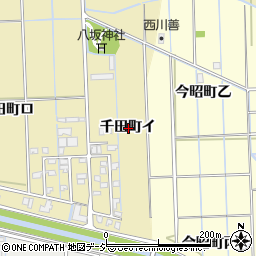 石川県金沢市千田町イ周辺の地図