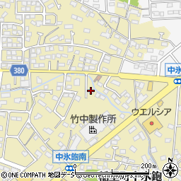 長野県長野市稲里町中氷鉋659-10周辺の地図