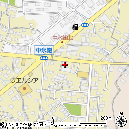 長野県長野市稲里町中氷鉋1117周辺の地図