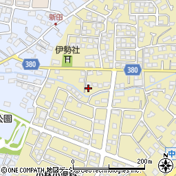 長野県長野市稲里町中氷鉋816-2周辺の地図