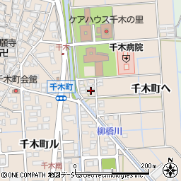 石川県金沢市千木町ヘ6周辺の地図