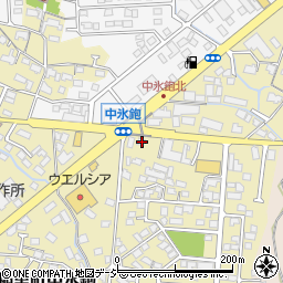 長野県長野市稲里町中氷鉋1114-4周辺の地図