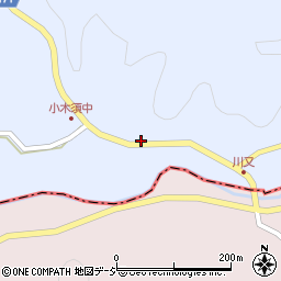 栃木県那須烏山市小木須1391周辺の地図