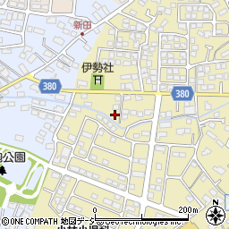 長野県長野市稲里町中氷鉋815周辺の地図