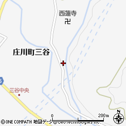 富山県砺波市庄川町三谷2976周辺の地図