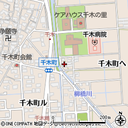 石川県金沢市千木町ヘ1周辺の地図