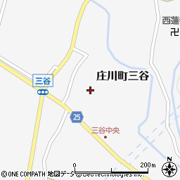 富山県砺波市庄川町三谷2507周辺の地図