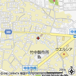 長野県長野市稲里町中氷鉋659-11周辺の地図