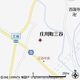 富山県砺波市庄川町三谷2502周辺の地図