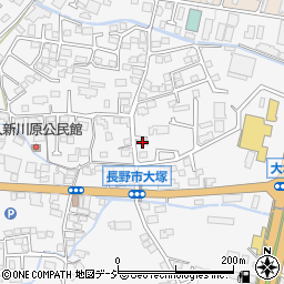 長野県長野市青木島町大塚1017周辺の地図