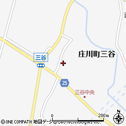 富山県砺波市庄川町三谷2493周辺の地図
