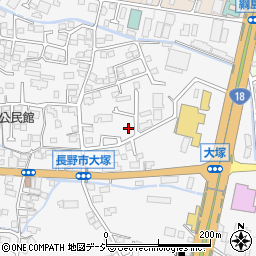 長野県長野市青木島町大塚1054周辺の地図