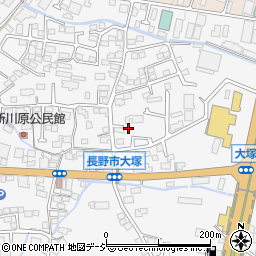 長野県長野市青木島町大塚1057周辺の地図
