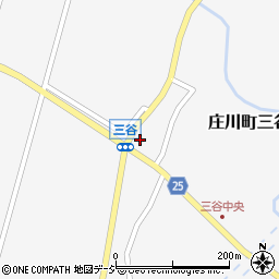 富山県砺波市庄川町三谷2518周辺の地図