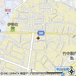 長野県長野市稲里町中氷鉋825-3周辺の地図