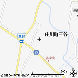 富山県砺波市庄川町三谷2508周辺の地図