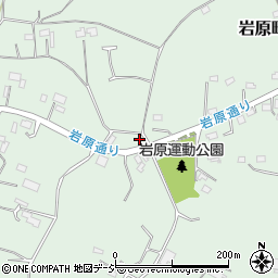 栃木県宇都宮市岩原町701周辺の地図
