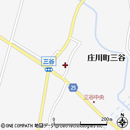 富山県砺波市庄川町三谷2516周辺の地図