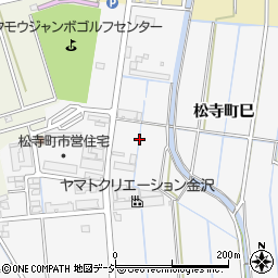 石川県金沢市松寺町辰周辺の地図