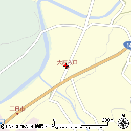 群馬県吾妻郡中之条町大塚209周辺の地図