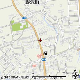 宇都宮野沢郵便局周辺の地図