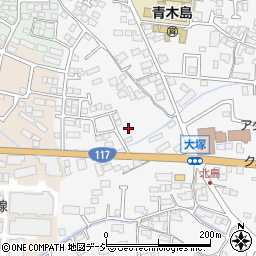 長野県長野市青木島町大塚1318周辺の地図