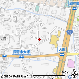 長野県長野市青木島町大塚1053周辺の地図