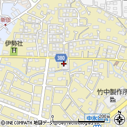 長野県長野市稲里町中氷鉋824周辺の地図
