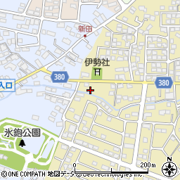 長野県長野市稲里町中氷鉋811-1周辺の地図