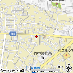 長野県長野市稲里町中氷鉋661-2周辺の地図