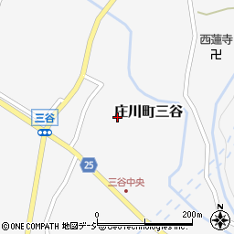 富山県砺波市庄川町三谷2505周辺の地図