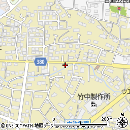 長野県長野市稲里町中氷鉋931-12周辺の地図