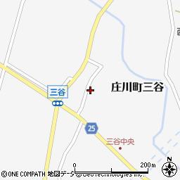 富山県砺波市庄川町三谷2509周辺の地図