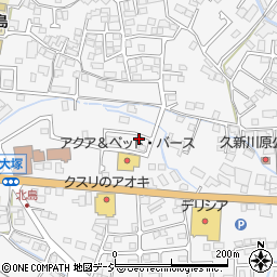 長野県長野市青木島町大塚921周辺の地図